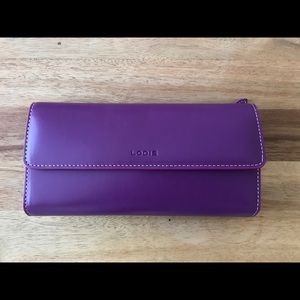 LODIS wallet in purple